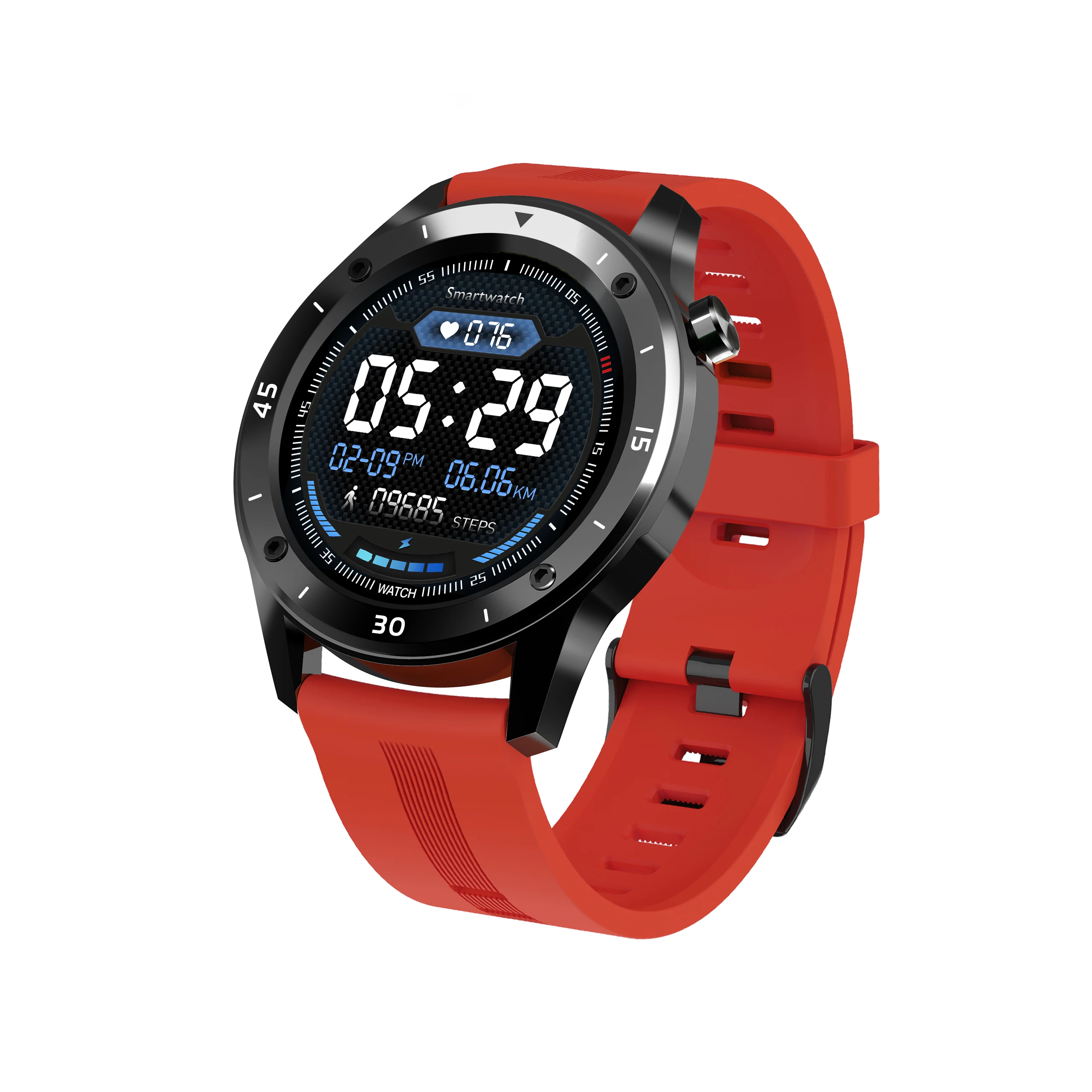 

Shenzhen smartwatch factory F20 Smartwatch NFC Heart rate bracelet Full Touch Screen Electronic support polish French