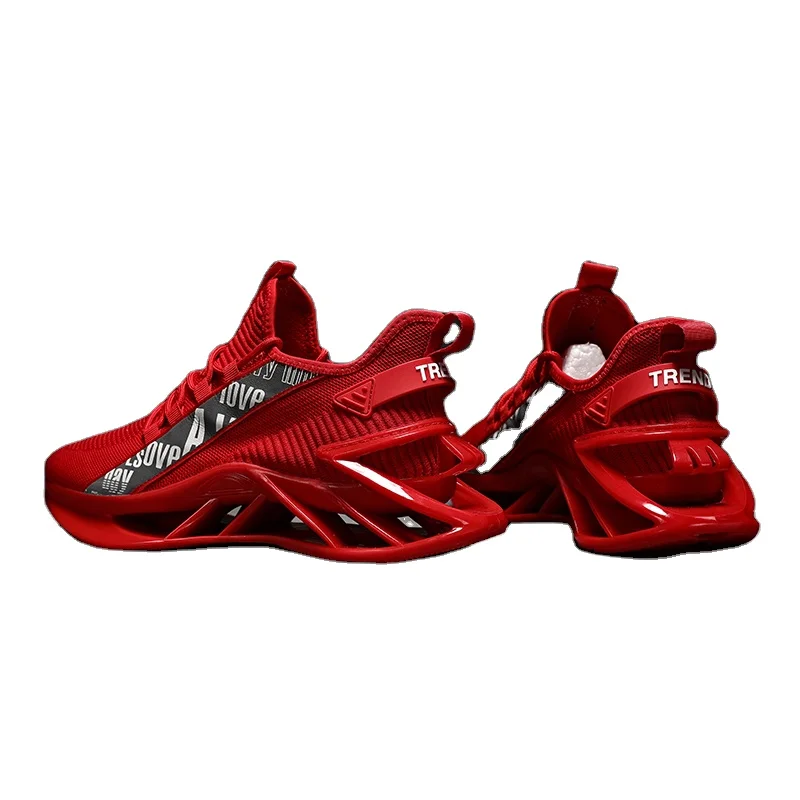 

Shoes men Sneakers 2021 Blade Running Shoes Breathable Men Footwear Trainer Fashion Male casual Red Shoes for men, Black,,white,red