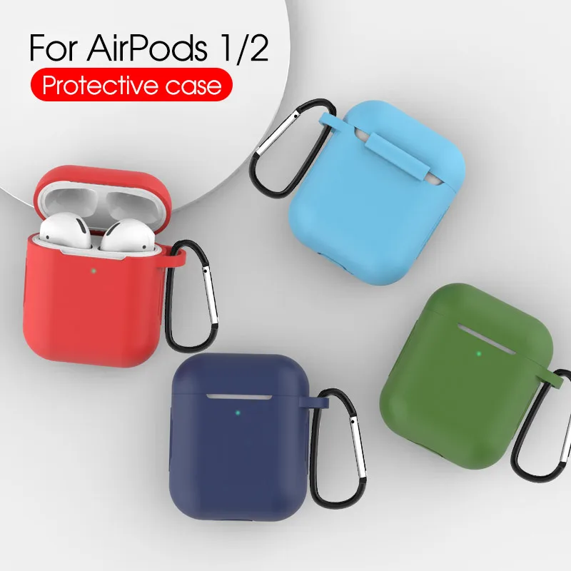 

2020 new cartoon transparent protective silicone earphone case anti-lose headphone coversour patch basketball case for airpods, Multi colors