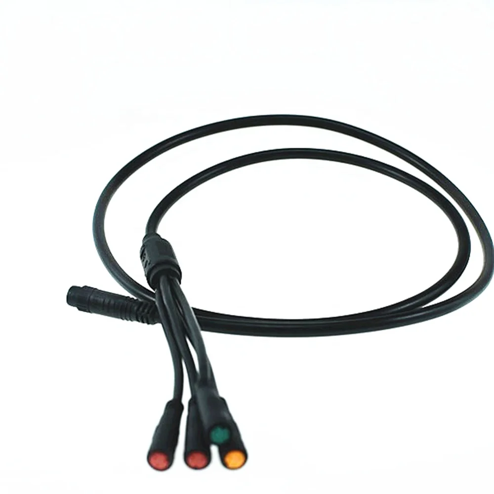 

High quality length customized ebike conversion part 1T4 1T5 Julet waterproof cable, Black color