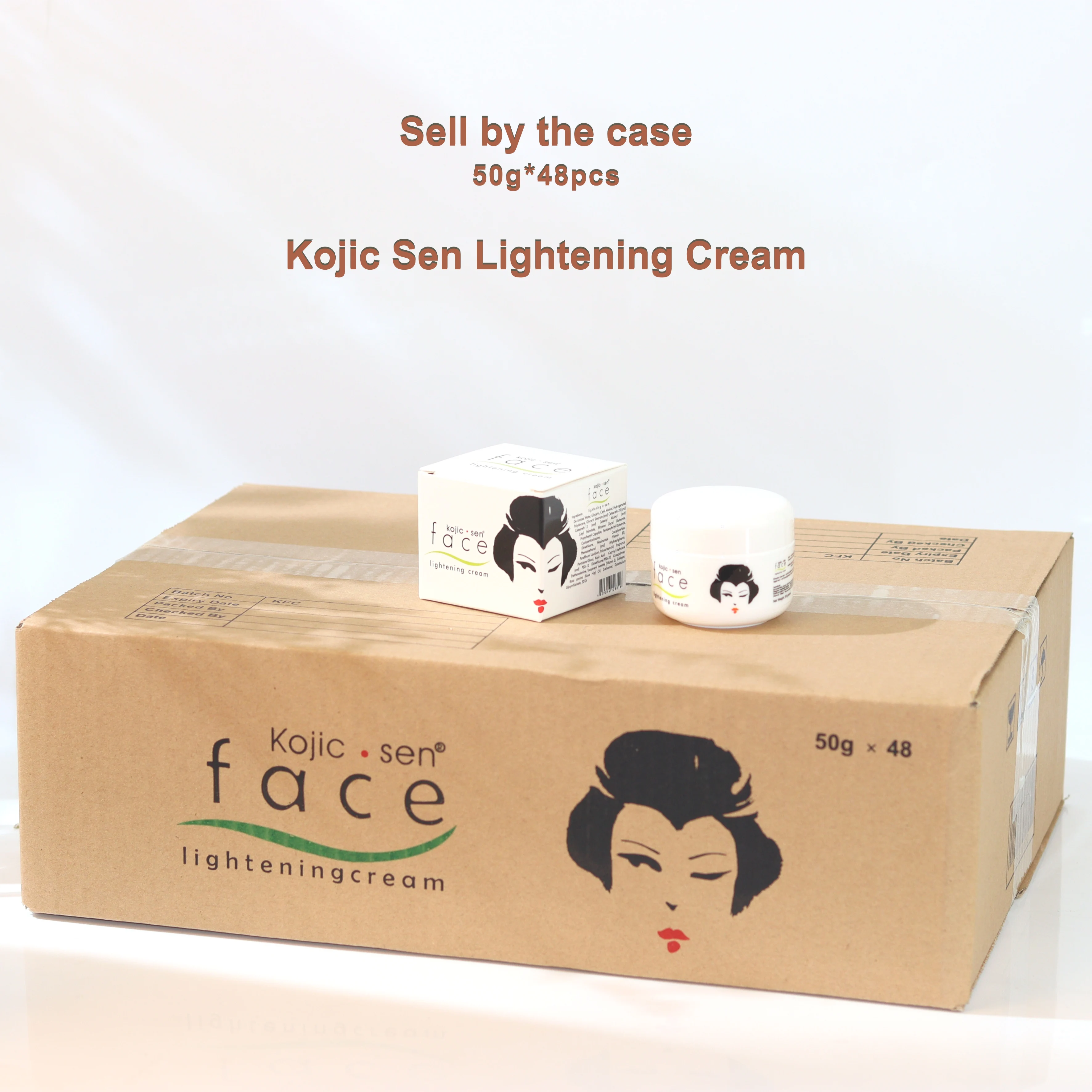 

Whiten Skin Care Products Kojic Acid Sen Face Lightening Cream Dark Spot Remover Fade Facial SkinCare Creams