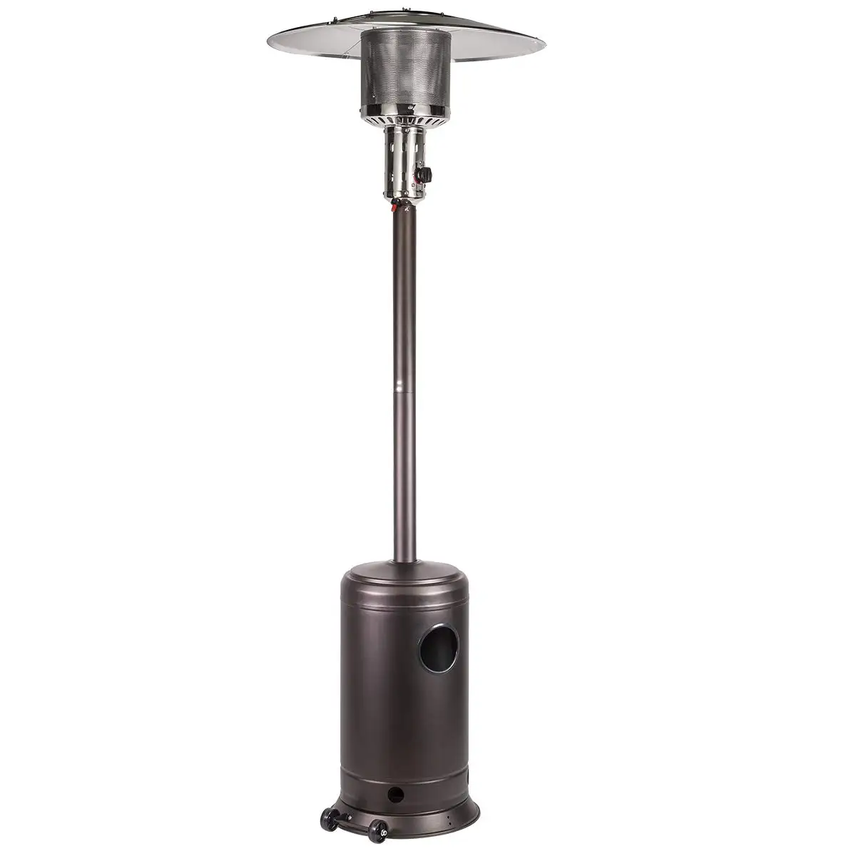 

High quality butane outdoor gas patio heater, Black