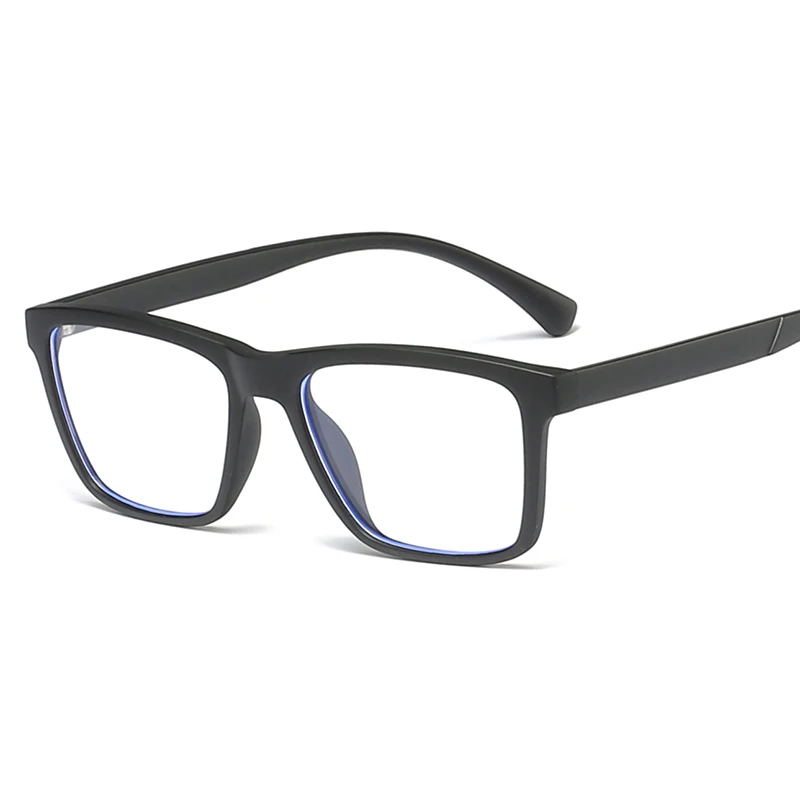 

SHINELOTL G8040 New Anty-blue Light Lens Eyeglasses Tr90 Glasses Frame Computer Radiation Protection Optical For Men