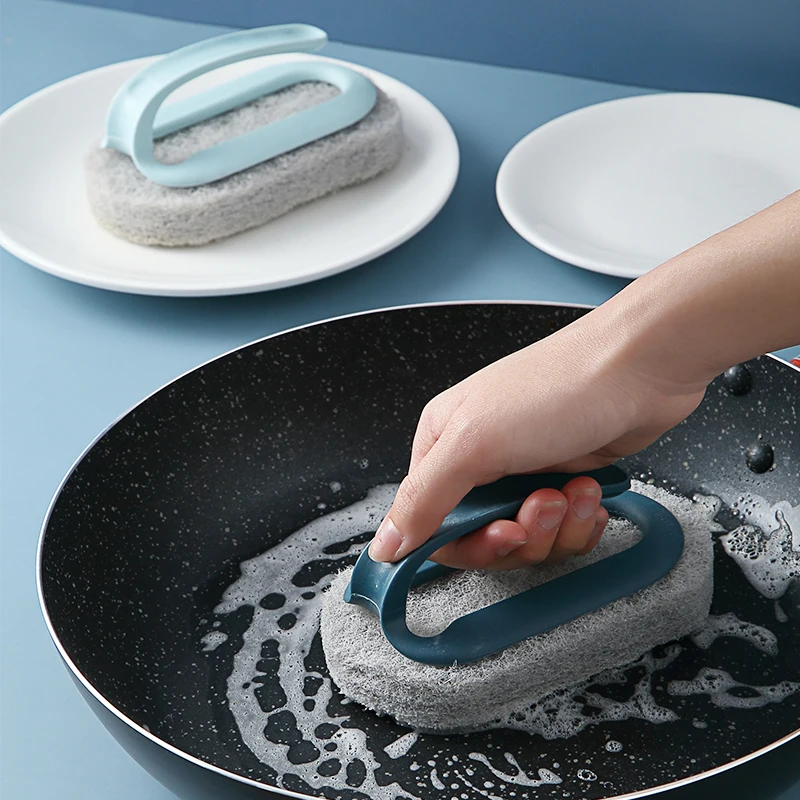 

Wholesale Strong Cleaning Scouring pad Cleaning Brush Plastic PP Household Dish Pot Cleaning Brush For Kitchen, 5colors