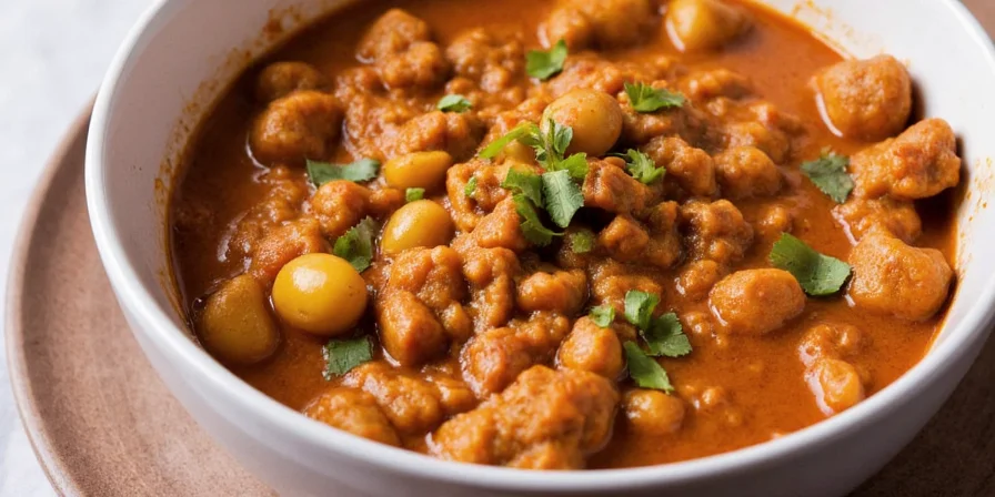 Fesenjan served with rice