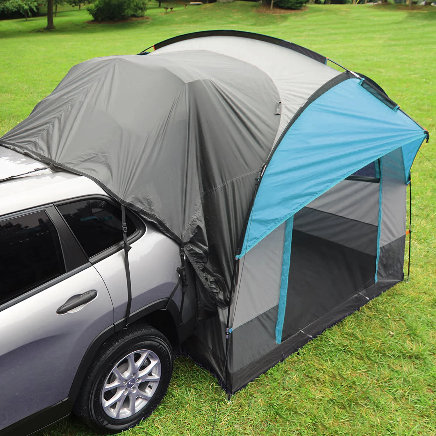 

Mounthood Outdoor Portable Car Rear Tent Car Awning Truck Tent Suv Van Awning Tent For 3-4 Persons