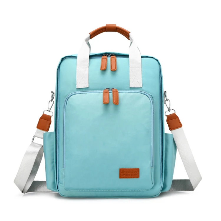 

New fashion large-capacity portable multifunctional mom bag backpack, Customized colors