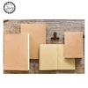 School supplier personal design cheap custom pocket journals kraft paper blank notebook school