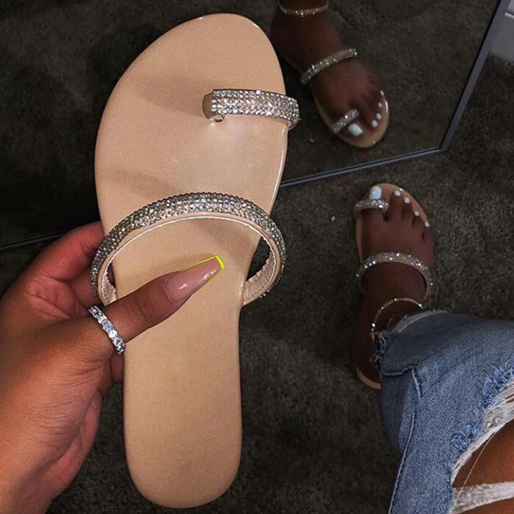 

Fashion Design Womens Sandals Slippers Shoes Flat 2021 Sandals For Women