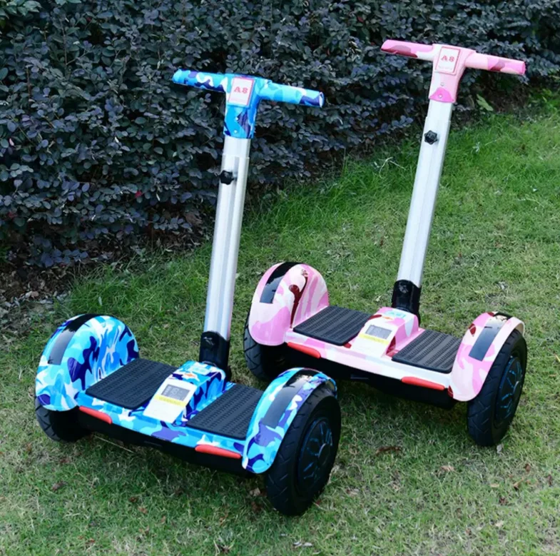 

Outdoor Self Balancing Hover Board 6.5 10 Inch Smart Two Wheel Self-Balancing Electric Scooter