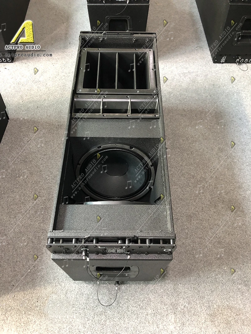 Three Way Ttl55 Used Line Array Speakers Ttl 55a Dual 12 Inch Active