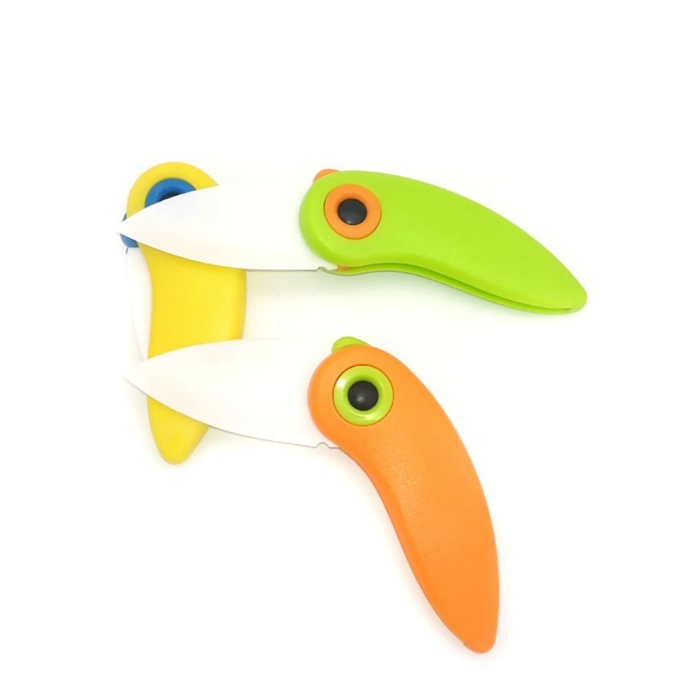 

Cooking Tools Mini Bird Ceramic Knives Gift Knives Bag Kitchen Fruit Peeler