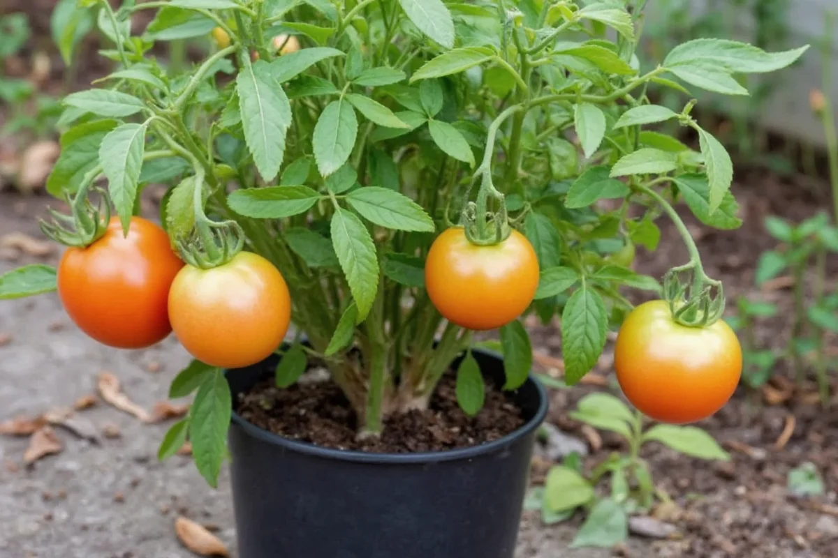 how to repot a tomato plant