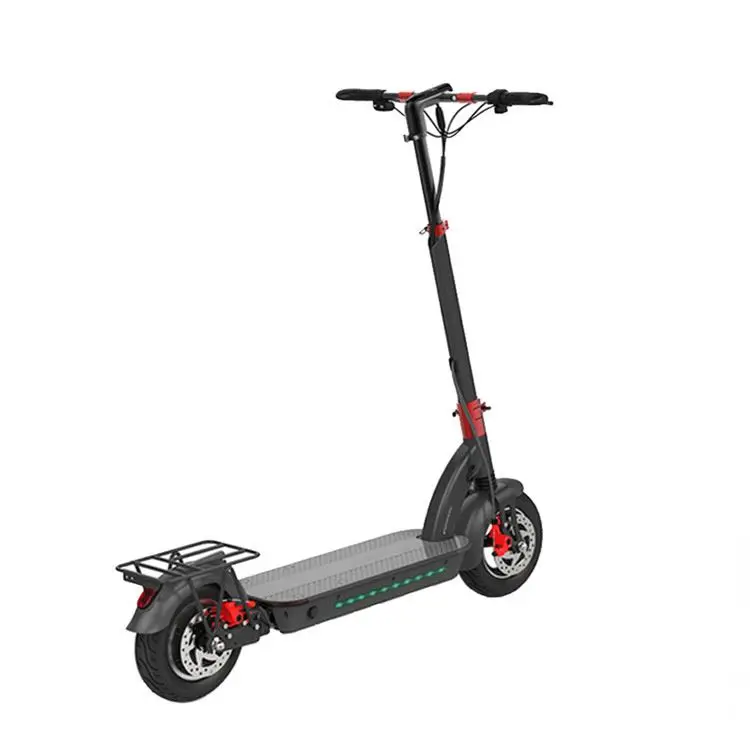 

Promotion Lithium Battery 500W Fast Mobility Europe Germany Warehouse 48V17.5Ah 10 Inch Max Speed 45Km Electric Scooter, Black + red