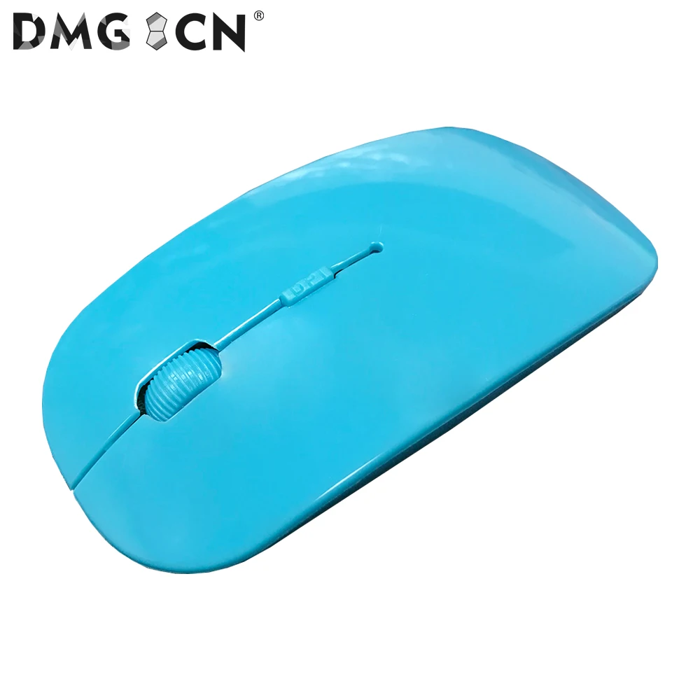 

Wireless Mouse Ergonomic Mini Gaming Mouse Ultra Thin Mouse 2.4 Ghz USB Optical For PC Laptop, Black/red/blue/green/purple/orange/pink