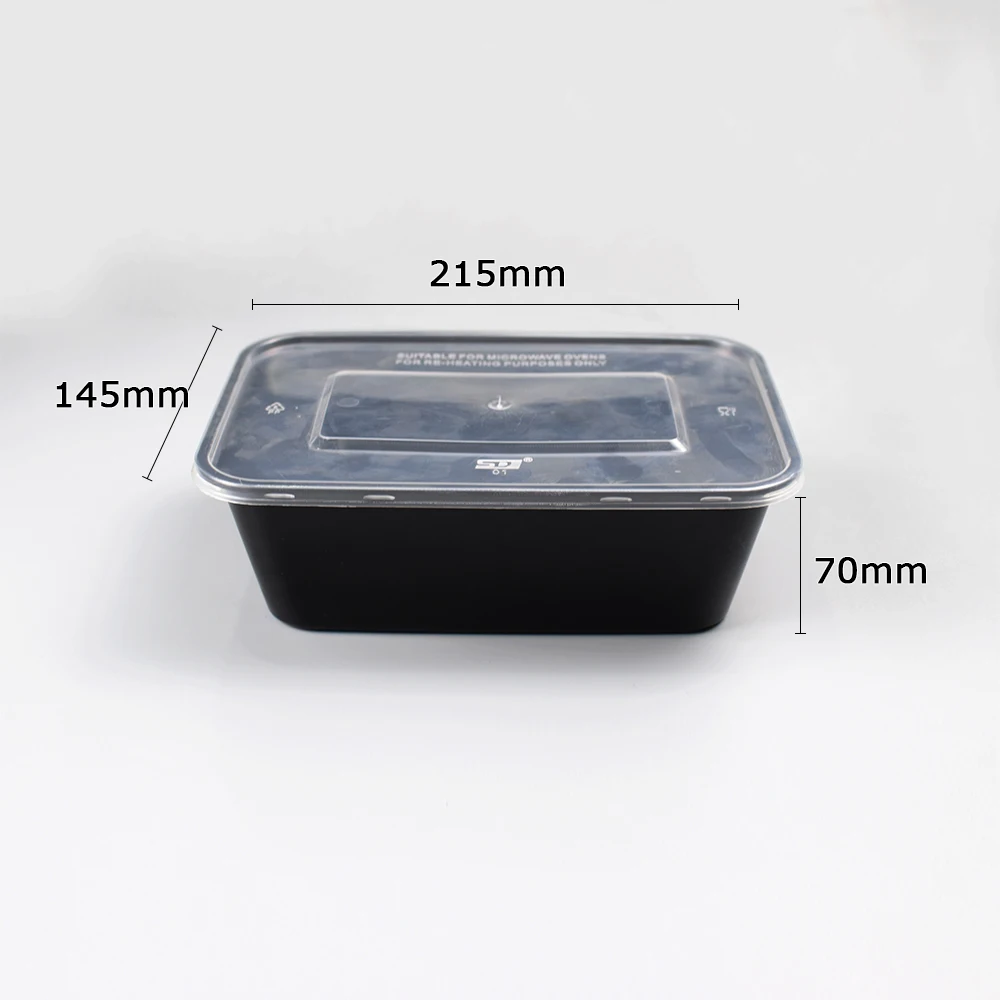 

take out container food box microwave rectangle meal prep containers plastic food container