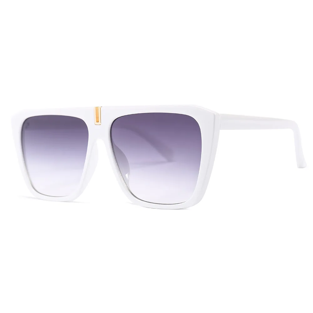 

Oversized Vintage Shades Sun Glasses Square 2020 For Women Female Lady Retro Rectangle Custom Display Fashion Personality Metal
