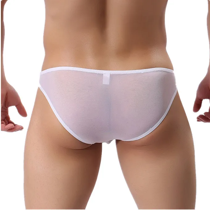 

High Fashion Mens Sheer Exotic Sexy Transparent Mesh Underwear