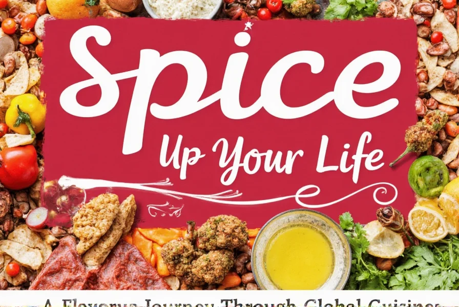 Spice rack with various colorful spice jars