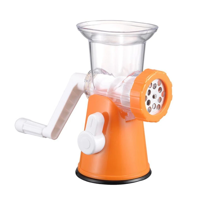 
Portable Manual Meat Grinder Stainless Steel Fruit Vegetable Shredder Slicer Food Chopper Mincer Home Kitchen Appliances 