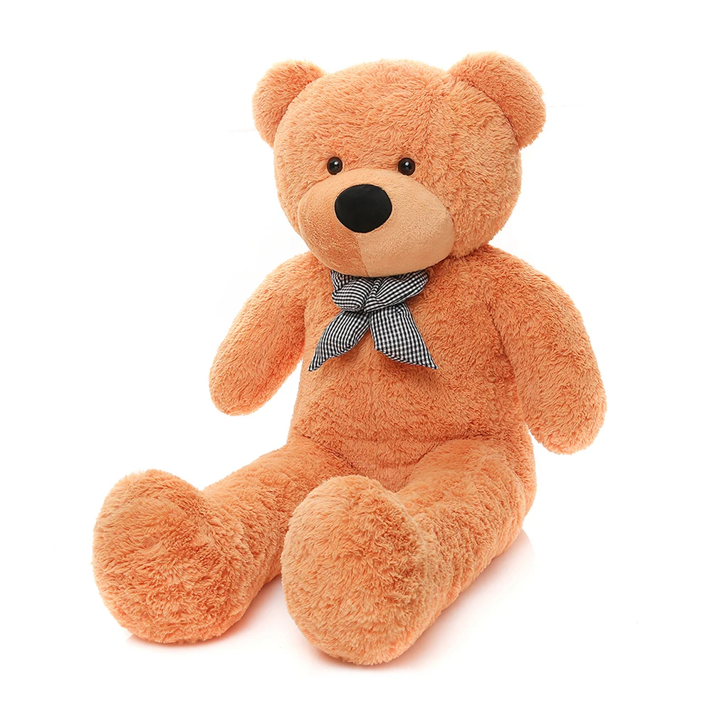 

Free Shipping Giant Plush Teddy Bear  Yellow Irresistible Toy Without filling for one love deluxe unique gift Niuniu Daddy