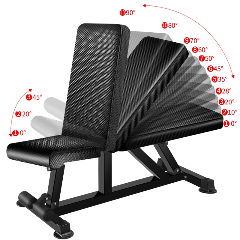 
High Quality Multifunction Exercise Weight Lifting Bench Wholesale 