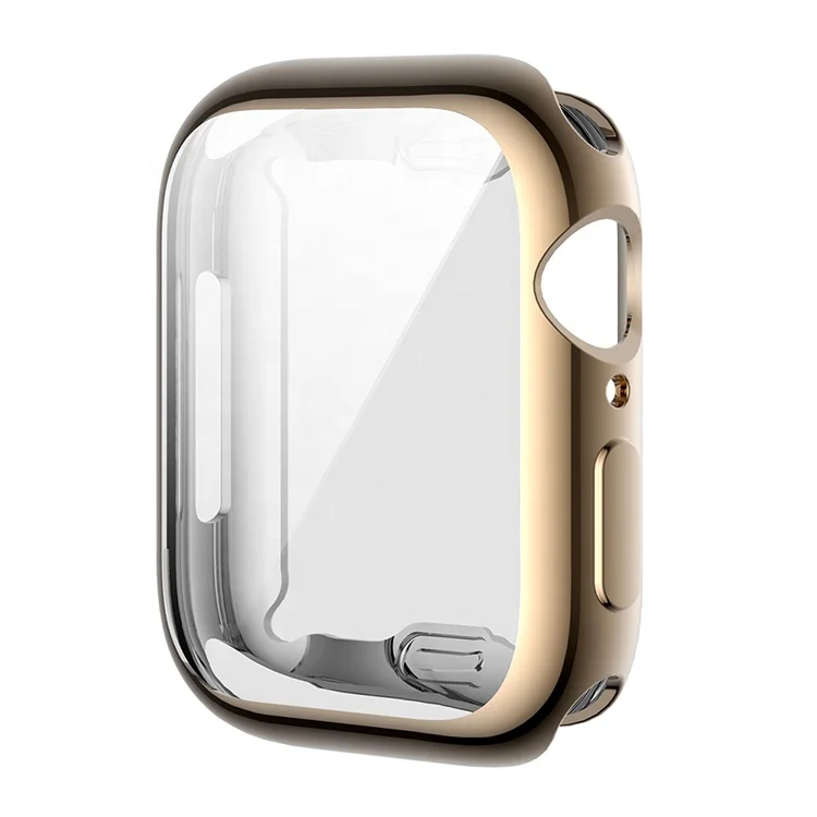 

Compatible with Apple Watch Series 6 SE 44mm with Built in TPU Screen Protector, All Around Protective for Iwatch Series 5/4 Acc, Optional