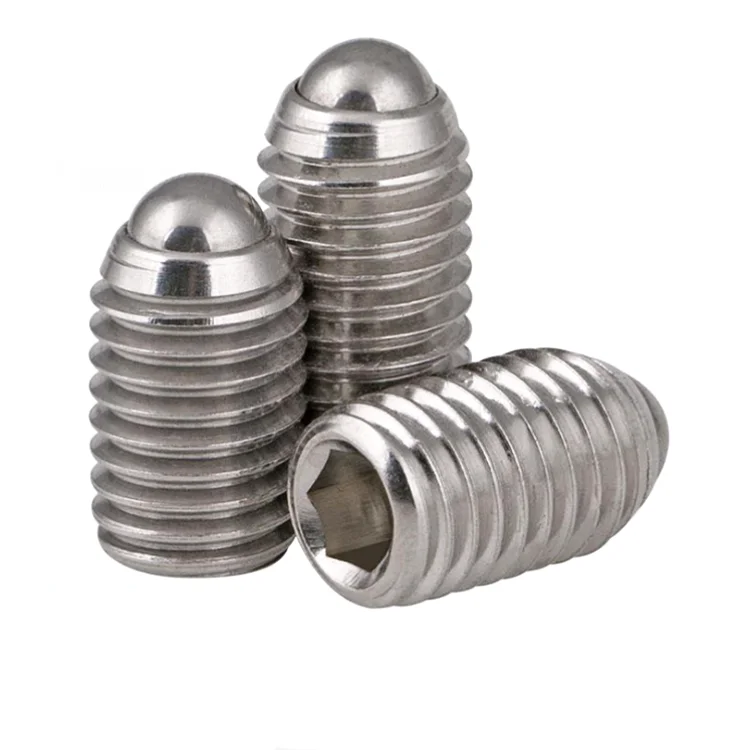 
Stainless Steel Hex Socket Set Screws Spring Ball Plunger Positioning Beads Screw 