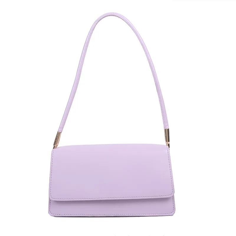 

2021 fashion mobile phone bag Korean designer PU ladies underarm bag simple ladies handbag wholesale