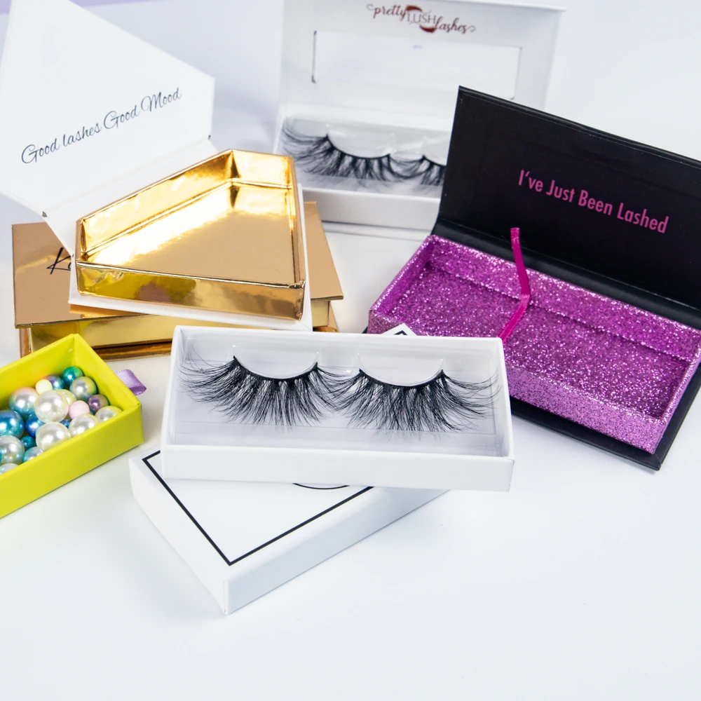 

Manufacture private label eyelashes and wholesale eyelash packaging, Natural black