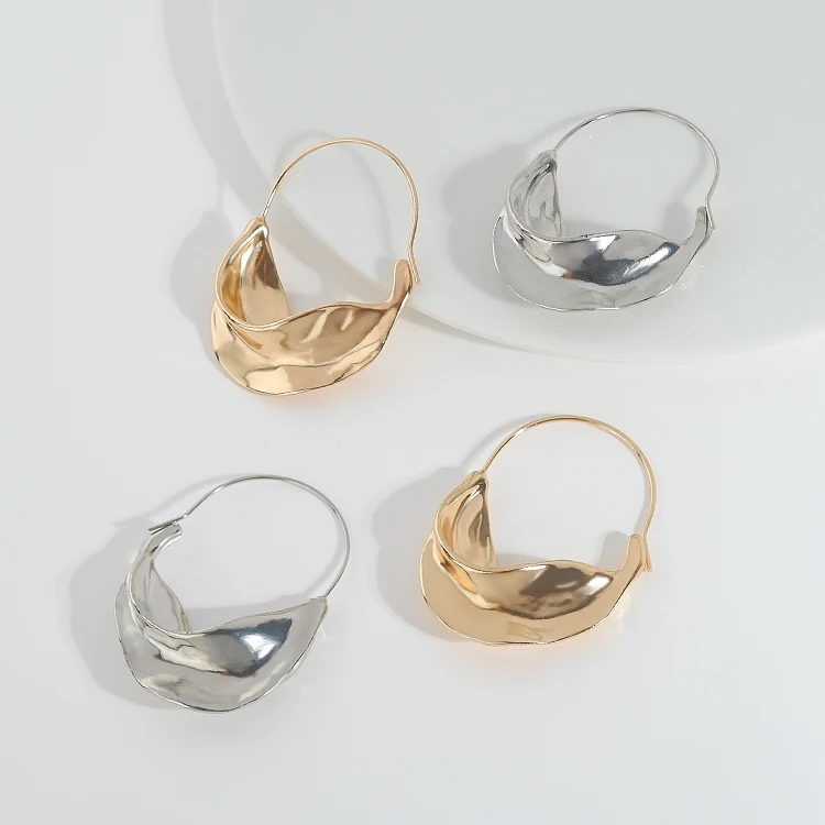 

African Gold Plated Model Jewelry Small hoop earrings design for girls, Picture