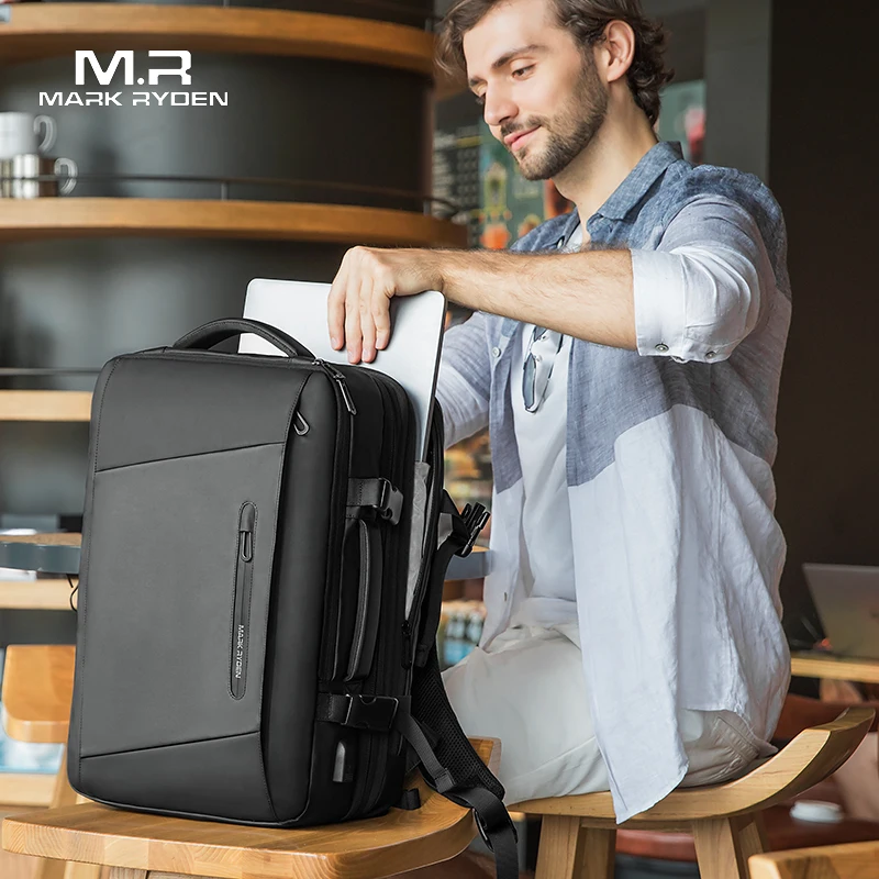 

Mark Ryden 2021 new cheap wholesale backpack laptop bag men, Black