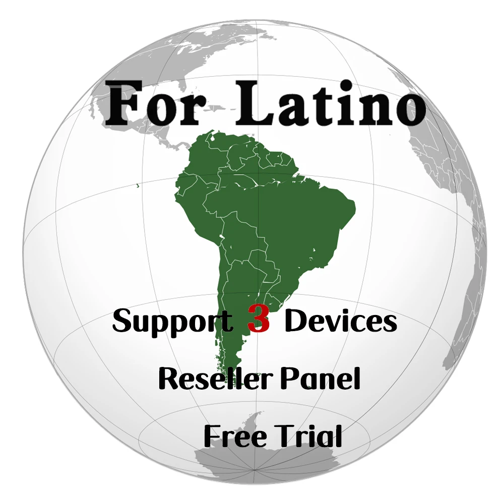 

IPTV Hot Selling For TV Box Only 3 Connections IPTV Latino Chile Peru Panama Latin Spanish Mexico IPTV Free Trial NO APP Include