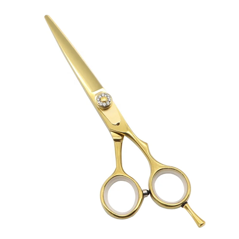 

Cutting 6inch Professional Best Cheap Golden Shears Hair hairdressing Barber Scissors, Gold