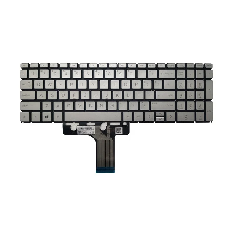 

HK-HHT Backlit keyboard with black frame for HP 15-EG laptop keyboard tester notebook built-in keyboard