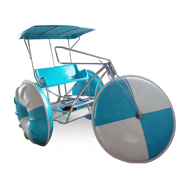 

Water Tricycle M-033 pedal boat stainless steel bike Water Entertainment equipment for family