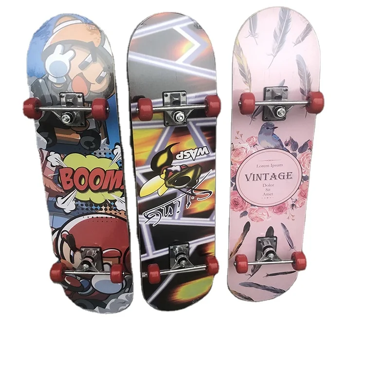

Factory price kids custom long wholesale wood skateboard sale decks skate board, As product show