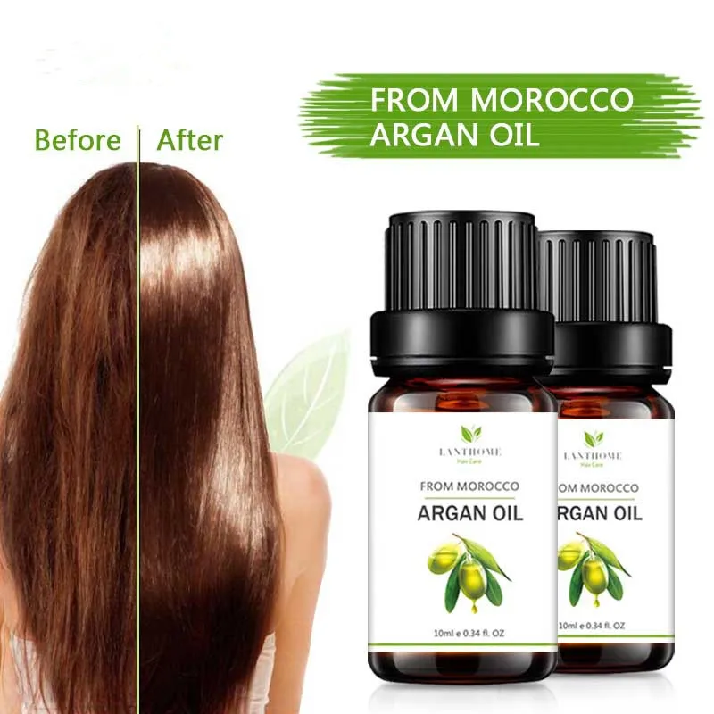 

Wholesale Organic Hair Serum Argan Oil Improve Frizz Nourishing Hair Care Serum