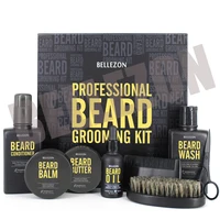 

Bellezon Luxury Organic Hemp Seed Oil Sandal Wood Beard Growth Grooming Kit