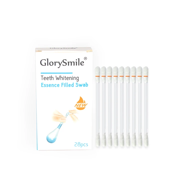 

Organic Non Peroxide Ingredient Tooth Whitening Essence Filled Swab For Home