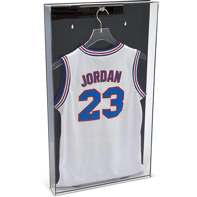 Custom Stand Up Clear Acrylic Jersey Display Case - Buy Acrylic Jersey ...