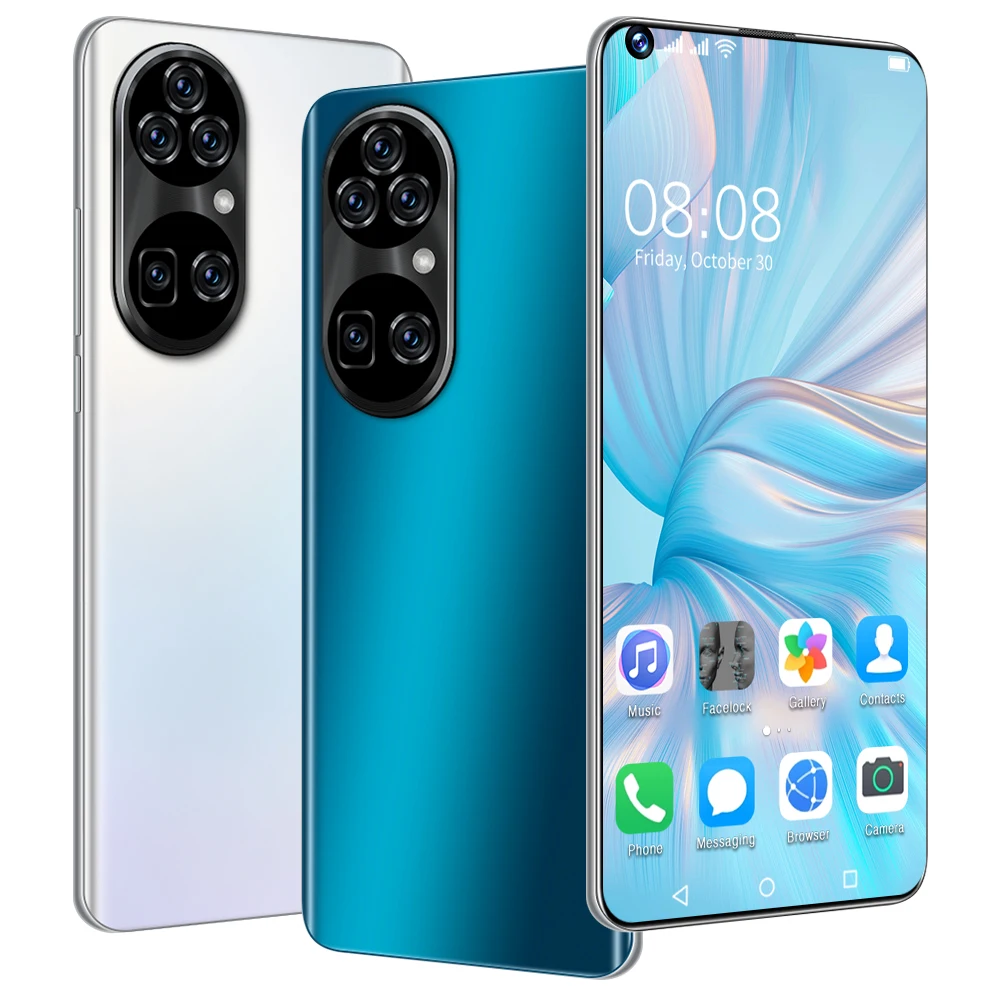 

The latest version is the best-selling p50pro + Android 10.0mtk6889 10 core smartphone 4G 5g LTE dual card dual standby phone