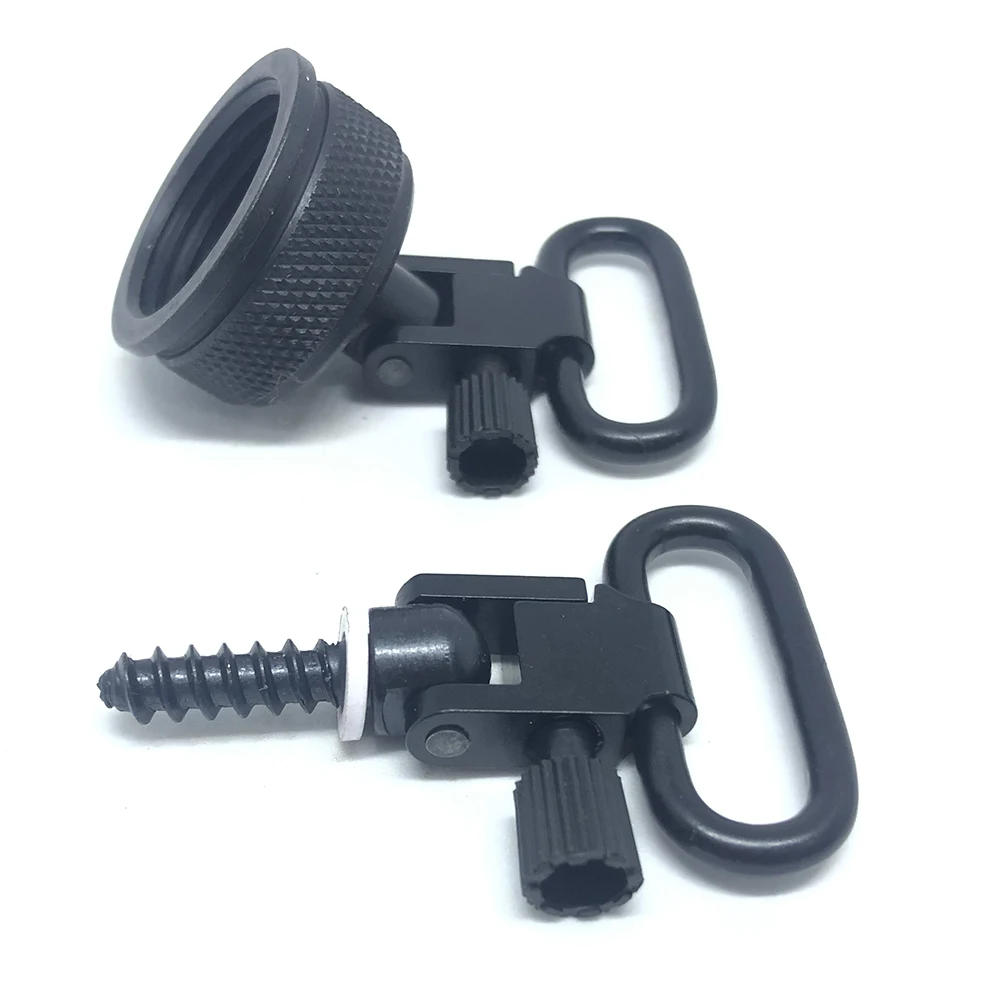 

Fyzlcion Remington 870 Express 20 Gauge Sling Mount Set Cap Swivel Adapter S-8005, Black