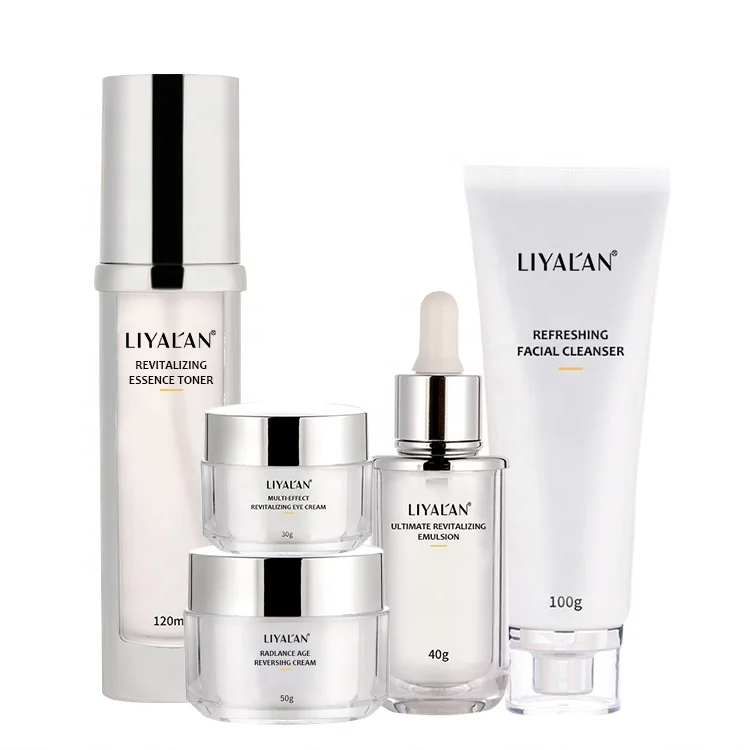 

OEM Private Label Skin Care Anti Aging Whitening Facial Gift Set Natural Organic Face Skin Care Sets