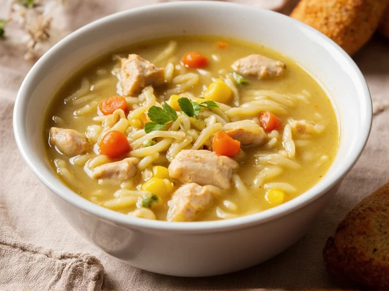 Perfect Chicken Orzo Soup Recipe: Quick & Flavorful