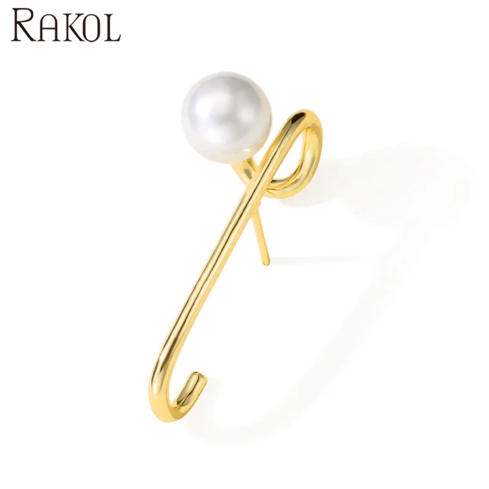 

RAKOL EP2667 Fashion Earrings Korea Simple Rhinestone In-ear Simple Earrings, Picture shows