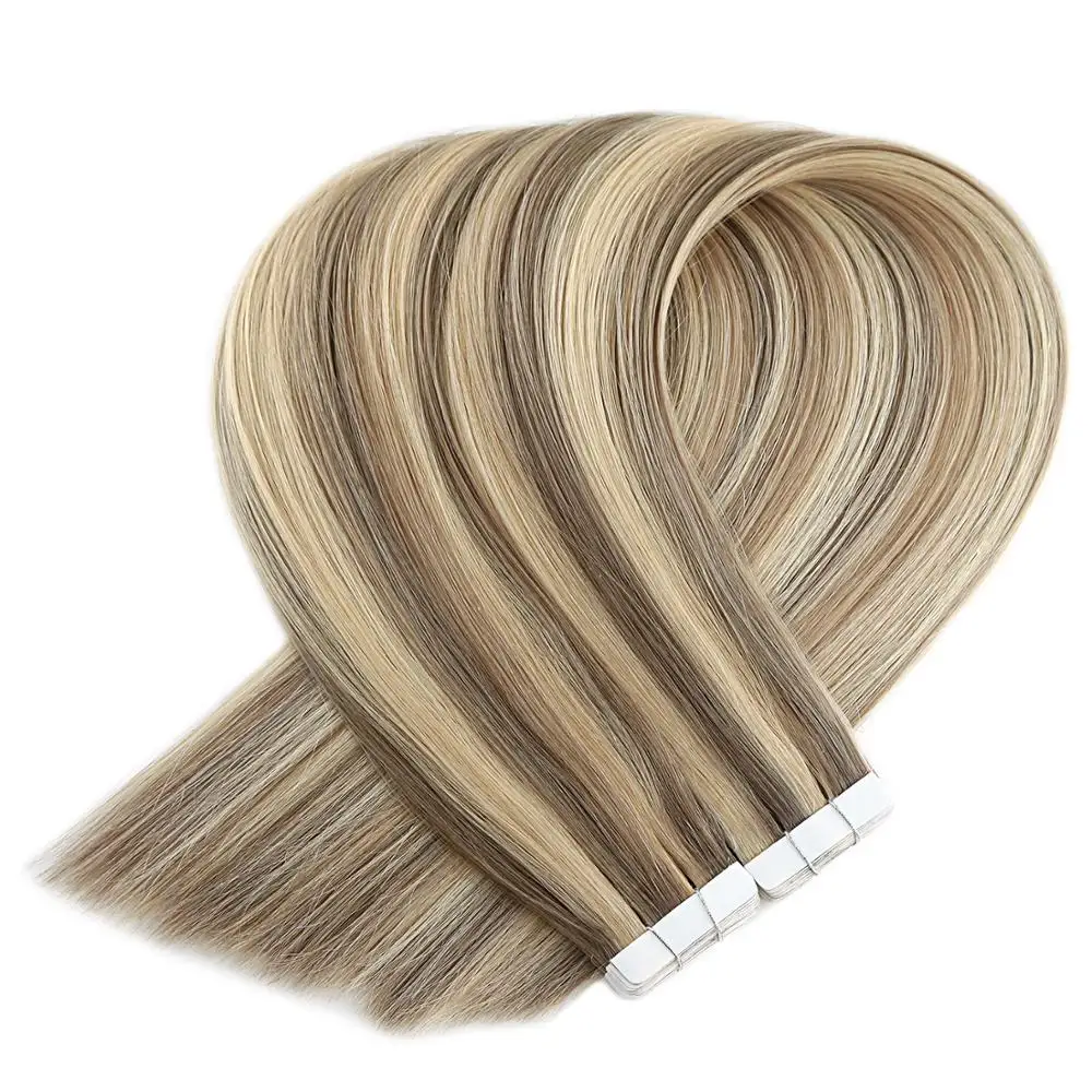 

Neitsi 100% Remy Tape in Hair Extensions Human Hair Seamless Tape in Skin Weft Double Drawn Human tape hair