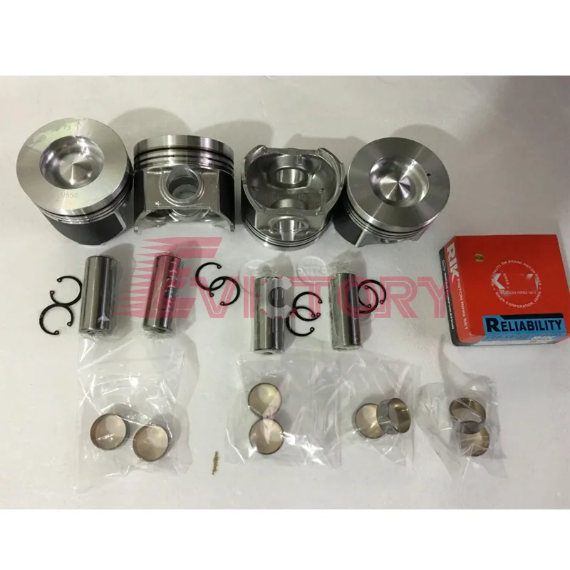 

For Kubota V3800T V3800DI V3800-DI-T V3800 overhauling kit Piston + ring + full gasket kit