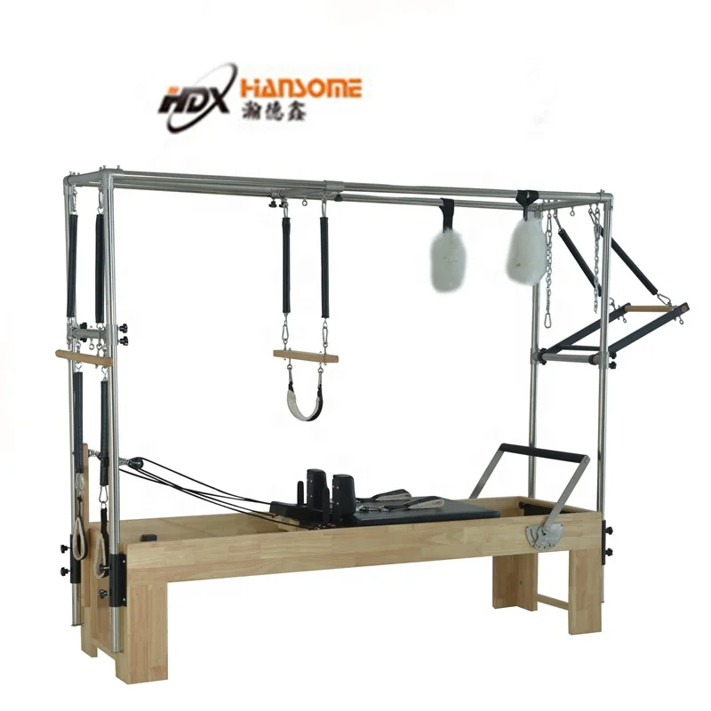 

2020 new equipment Wooden Professional Yoga Gym Room Pilates Spine Corrector Reformer Pilates, Optional