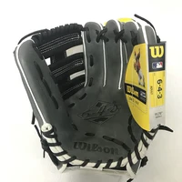 

Master Black Sports Baseball Glove 11.5 Inch Kip Leather Infield Glove